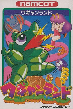 Wagyan Land box art for Famicom